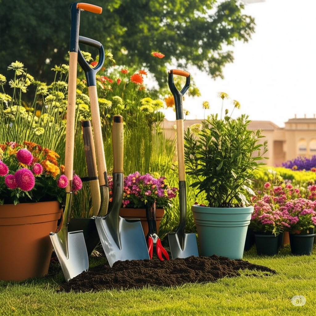 Durable garden tools for Dubai's heat