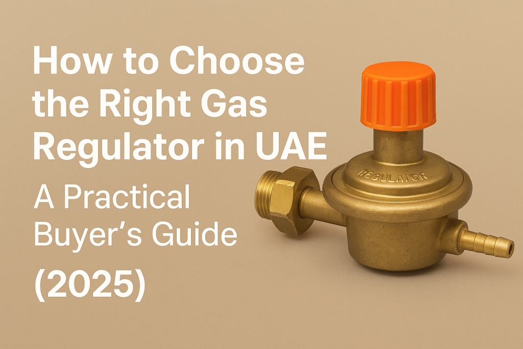 How to choose the right gas regulator ?