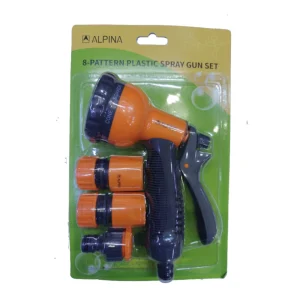 Garden Hose 8-Patternt Spray Gun - Alpina
